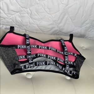 Grey Push-up Victoria Secret sports bra➿